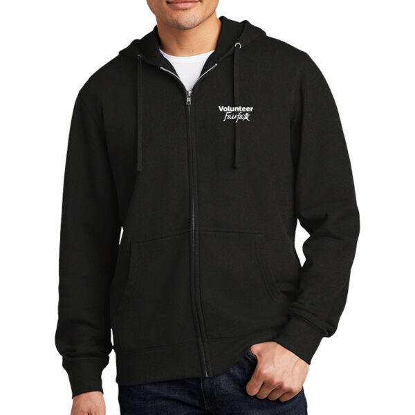 Volunteer Fairfax Printed - Fleece Full Zip Hoodie Thumbnail