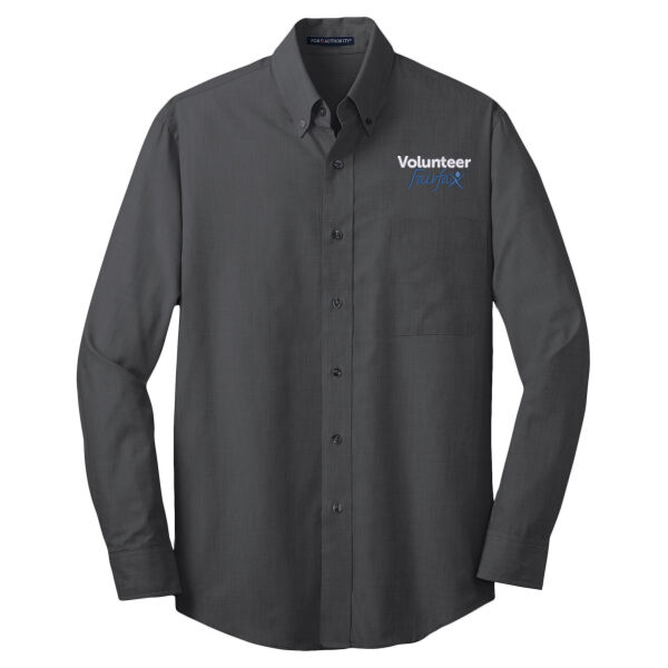 Volunteer Fairfax Embroidered - Crosshatch Easy Care Shirt Thumbnail