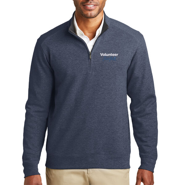 Volunteer Fairfax Embroidered - Interlock 1/4 Zip Thumbnail