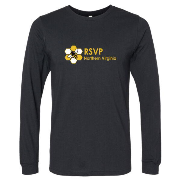 RSVP Northern Virginia - Unisex Heather CVC Long Sleeve Tee Thumbnail