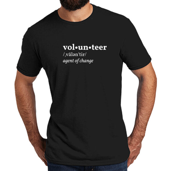 Volunteer Fairfax Printed - Unisex Tri Blend Tee Thumbnail