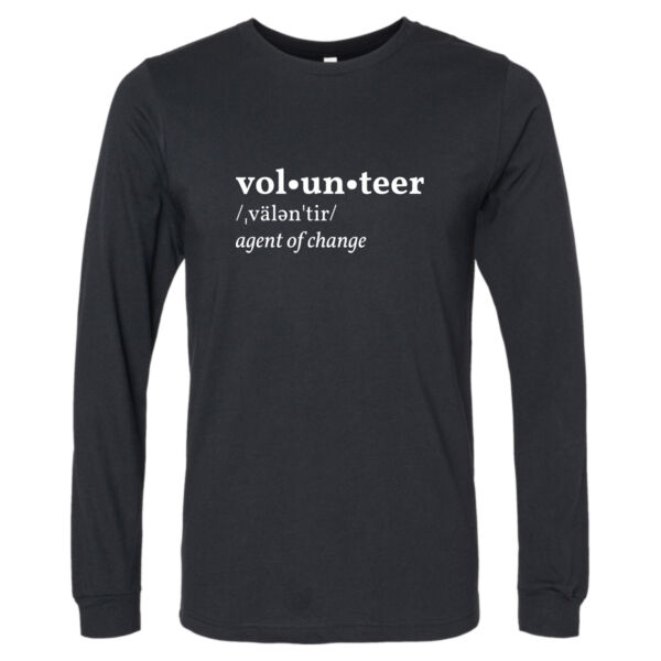 Volunteer Fairfax Printed - Unisex Heather CVC Long Sleeve Tee Thumbnail