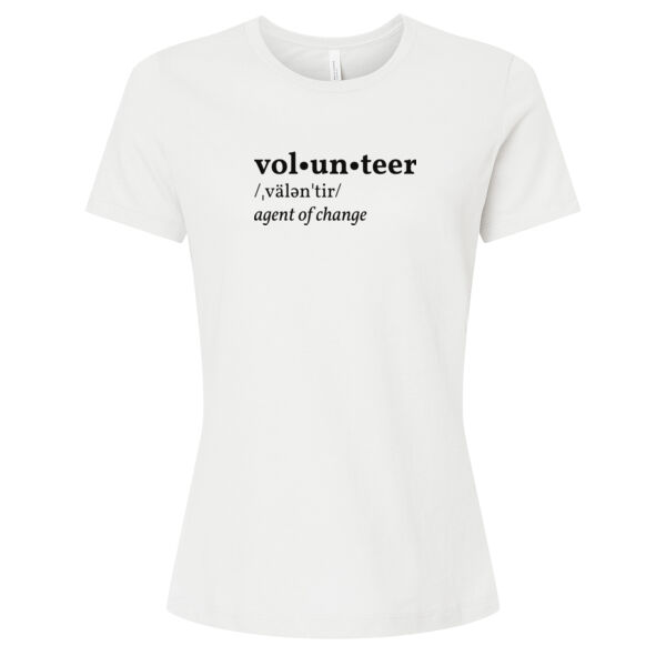 Volunteer Fairfax Printed - Women’s Relaxed Fit Heather CVC Tee Thumbnail