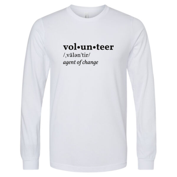 Volunteer Fairfax Printed - Unisex Heather CVC Long Sleeve Tee Thumbnail