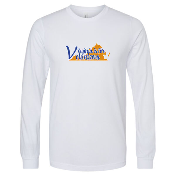 Virginia Is for Volunteers Printed - Unisex Heather CVC Long Sleeve Tee Thumbnail