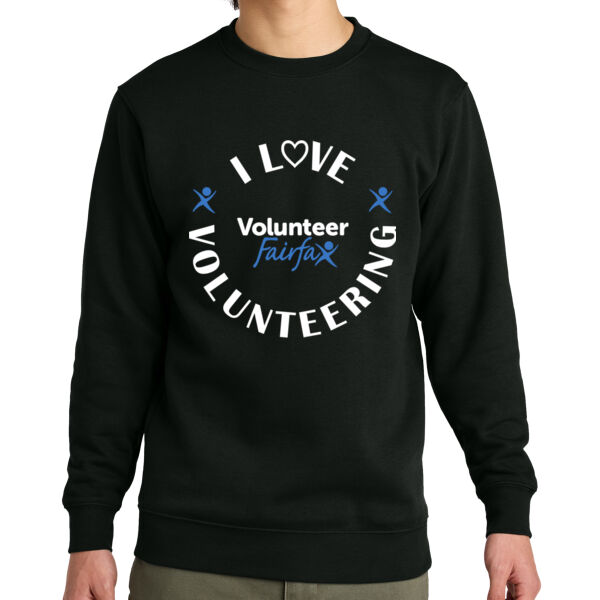 Volunteer Fairfax Printed - Fleece Crew Sweatshirt Thumbnail