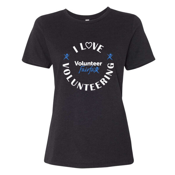 Volunteer Fairfax Printed - Women’s Relaxed Fit Heather CVC Tee Thumbnail