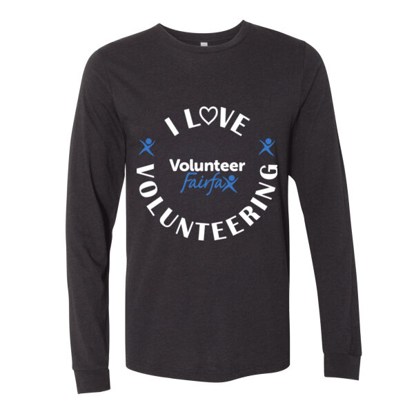 Volunteer Fairfax Printed - Unisex Heather CVC Long Sleeve Tee Thumbnail