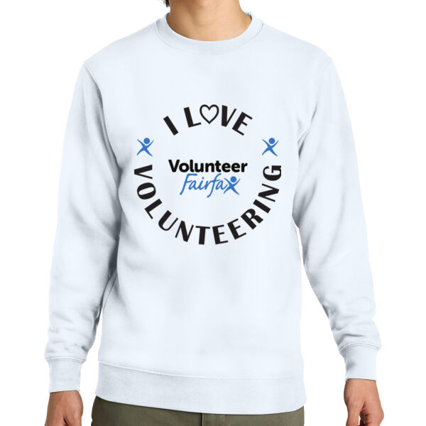Volunteer Fairfax Printed - Fleece Crew Sweatshirt Thumbnail