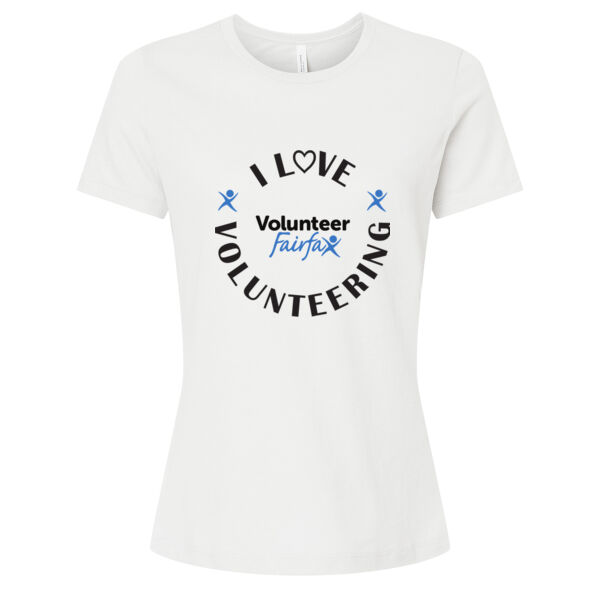 Volunteer Fairfax Printed - Women’s Relaxed Fit Heather CVC Tee Thumbnail